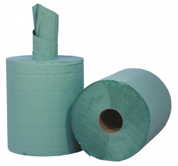 PRO Tufcel Dairy Green Centrefeed Roll 2 Ply 140m